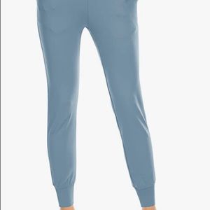 Yoga pants with pockets high waist workout running athletic sports pants M